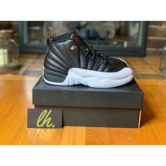 Size 3y Air Jordan Retro 12 "Playoffs" - Picture 3 of 5